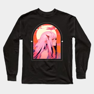 Enchanted Dreams Anime Girl Long Sleeve T-Shirt